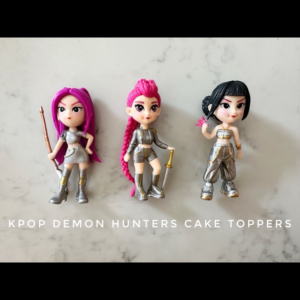 Kpop demon hunters figurines